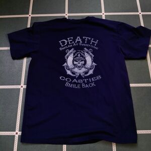 Navy Coasties Graphic Short-Sleeve Tee
